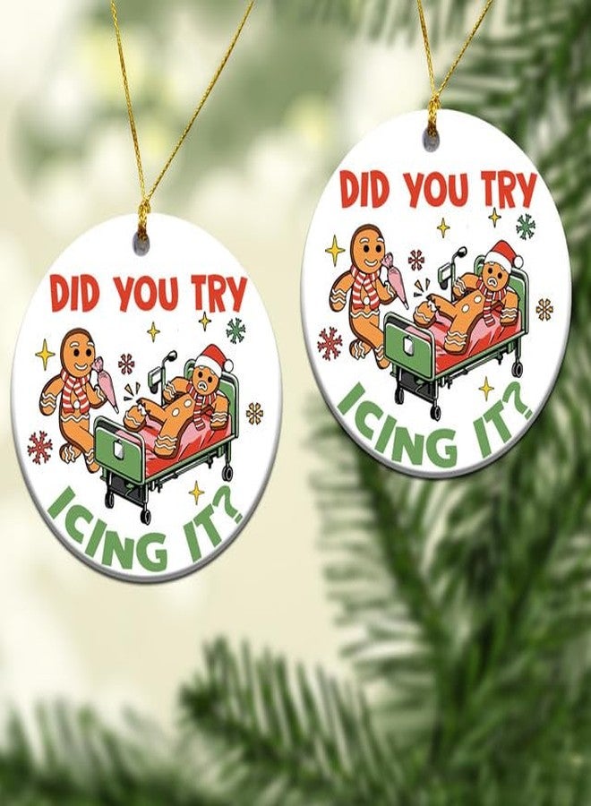 MEDROC Physical Therapist Christmas Ornament - 3" Printed 2 Sides, Nurses Appreciation Week Gifts Bulk for Women Men, Christmas Decor for ER Emergency Doctor PT Assistant OT Paramedic EMT - Image 5